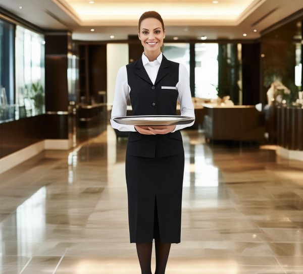 酒店服务员礼仪中的站姿,细节里的专业与温度 酒店服务员礼仪中的站姿,细节里的专业与温度