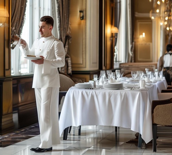 酒店服务员巡收碗礼仪，于细微处彰显服务温度与专业素养